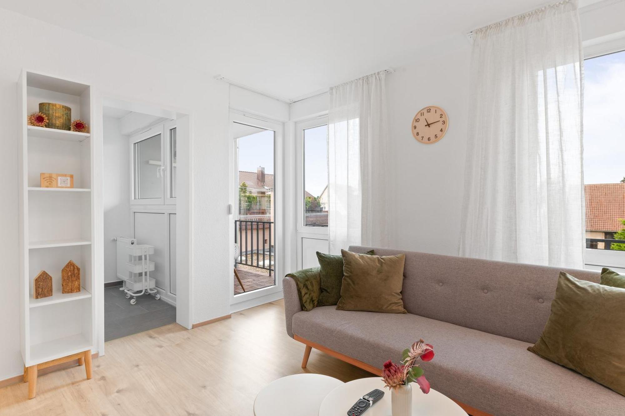 Wohlfuehl-Apartment I Zentral I Balkon I Kueche Fellbach Exteriér fotografie