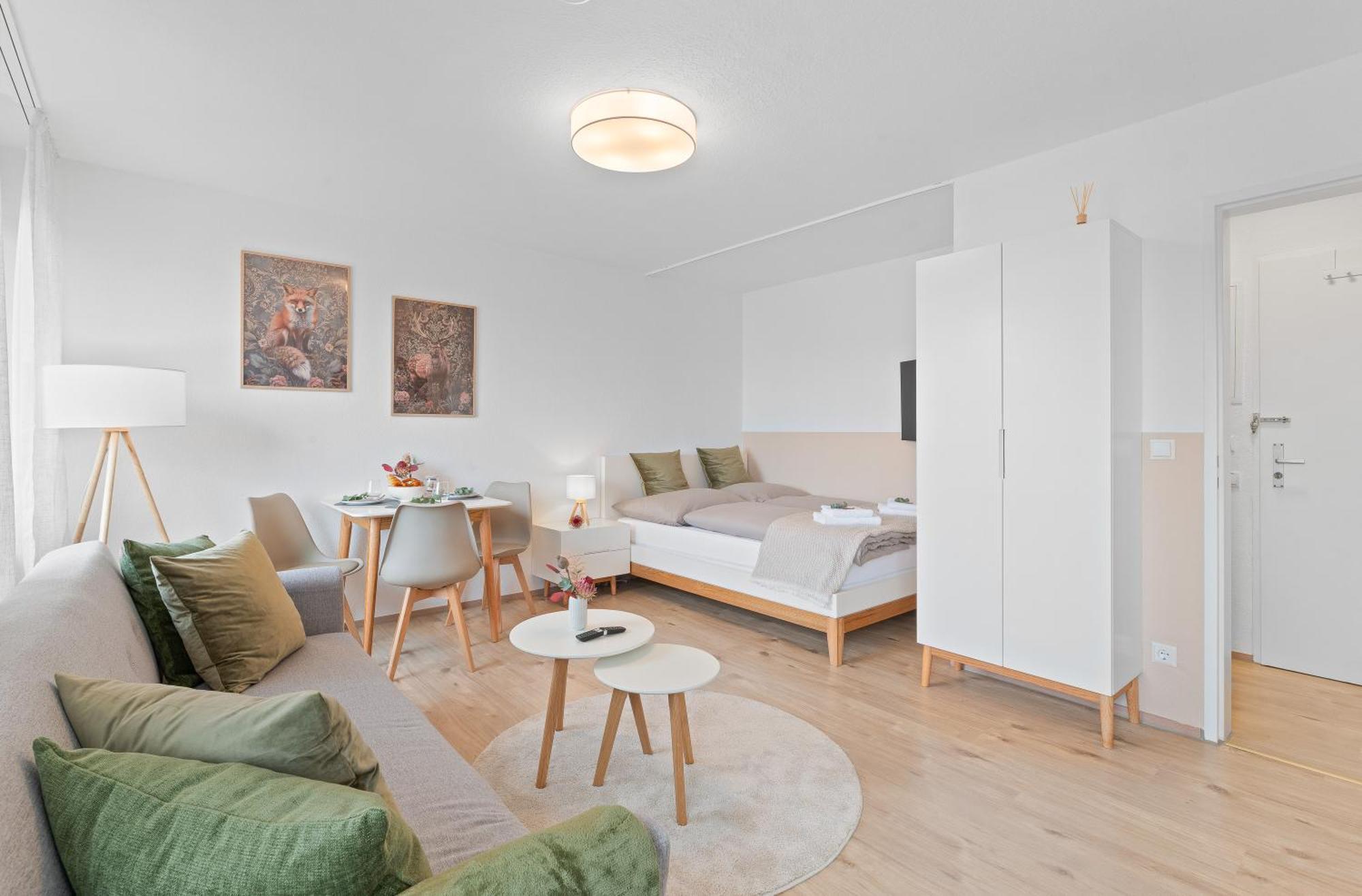 Wohlfuehl-Apartment I Zentral I Balkon I Kueche Fellbach Exteriér fotografie